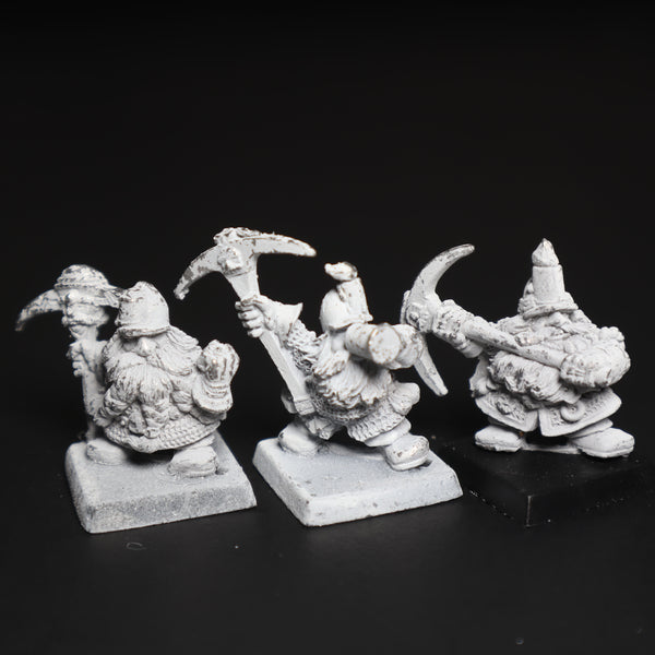 Dwarfs, Marauder Miniatures, Miners