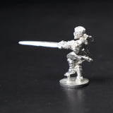 Barbarian attacking with two-handed sword, C1004L, Metal Magic