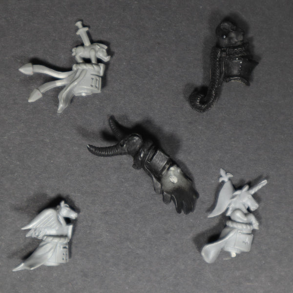 Warhammer Bretonnian Knight Bits 6th ed. Kitbashed