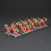 x12 Painted Night Goblin Archers, Orc and Goblin