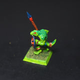 Lizardmen, Saurus Warrior w. Spear, Metal, Games Workshop