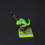 Lizardmen, Saurus Warrior w. Spear, Metal, Games Workshop