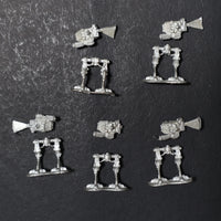 Imperial Guard, Epic, Sentinals x5, 40k, Metal