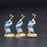 Dwarves w/ Great Axe, Chainmail, 50-0103, Ral Partha