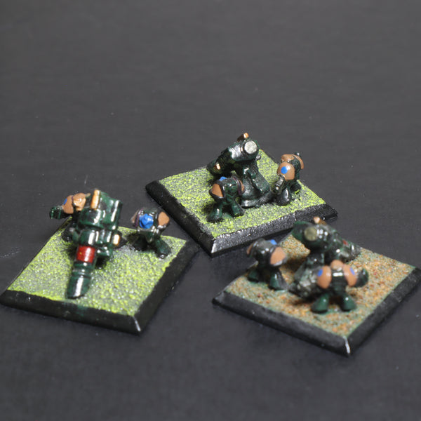 Epic, Space Marines, Mole Mortars, Plastic