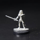 Female Barbarian Fighter with Sword and Shield, DF-349, Ral Partha