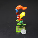 Lizardmen, Saurus Warrior Standard, Command, Metal, Games Workshop