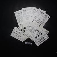 Epic, Space Marine 2nd Ed. Base Game Eldar Cards, Complete