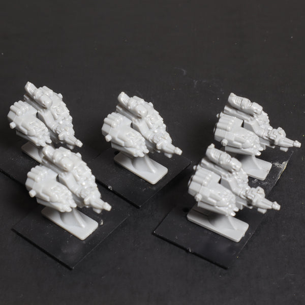 Epic, Space Marines, Land Speeders, Plastic
