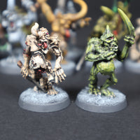 x10 Painted Chaos Nurgle Plaguebearers, Unit