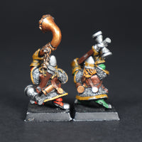 Dwarfs, Painted Hammerers, Command, Warhammer