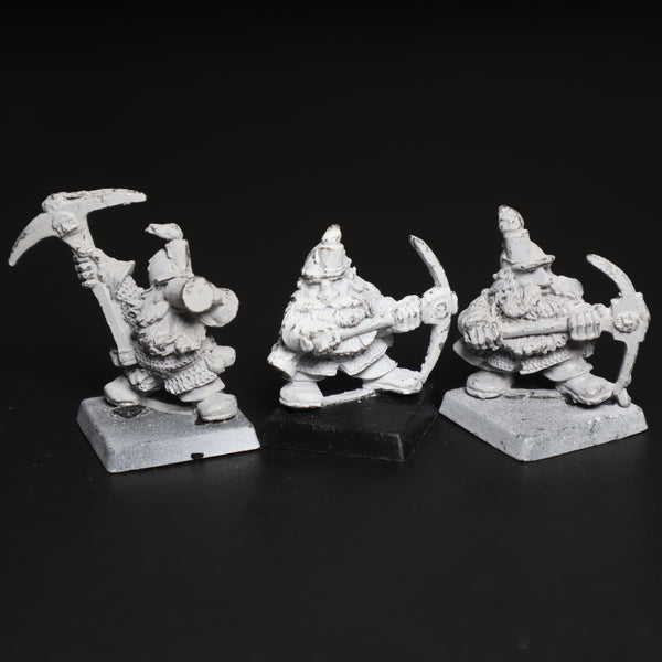 Dwarfs, Marauder Miniatures, Miners