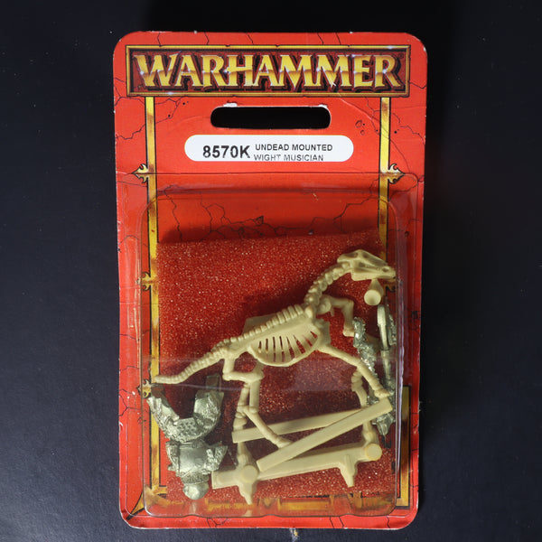 Undead, Cavalry, Mounted Wight Musician Blister