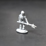 Skeleton Warrior w/ Halberd, 98-008, Ral Partha