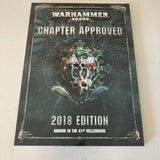 Warhammer 40k Chapter Approved 2018 Ed.