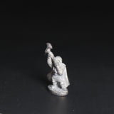 Dwarf Great Axe, Scalemail, with Cape, 50-0101, Ral Partha