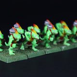 Lizardmen, Painted Skink Archers, Warhammer Fantasy