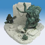 Springing the Trap Diorama Bob Olley