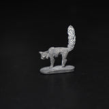 Cat, 25mm, 28mm, Vintage RPG Miniature, Unknown Manufacturer