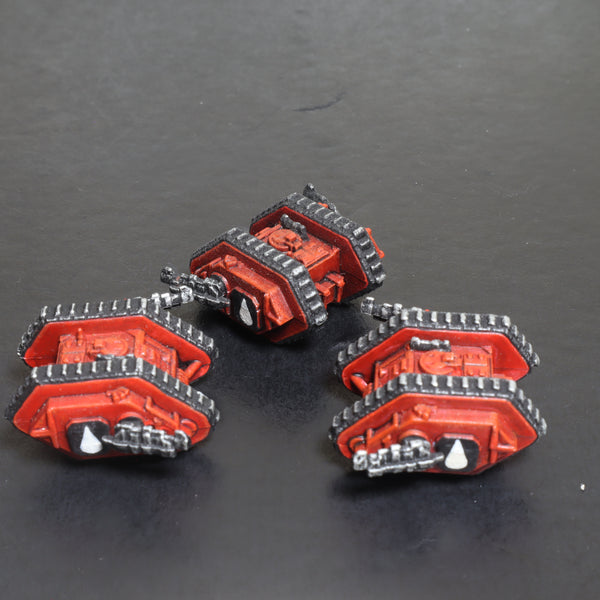 Epic, Space Marines, Land Raiders, Plastic