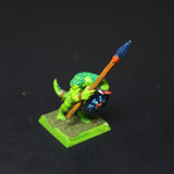 Lizardmen, Saurus Warrior w. Spear, Metal, Games Workshop