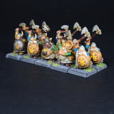 Dwarfs, Painted Dwarf Clan Warriors, Warhammer Fantasy