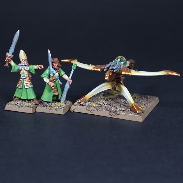 High Elves, Repeater Bolt Thrower, Painted, Warhammer