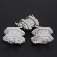 Epic, Space Marines, Land Raiders, Plastic