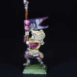 High Elves, White Lion of Chrace Standard Bearer