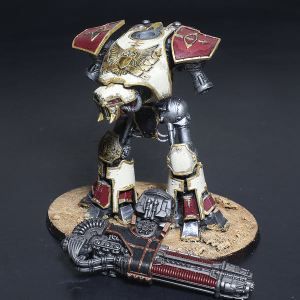 Adeptus Titanicus, Reaver Titan, Painted, Incomplete