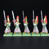 High Elves, Painted Swordmasters x5, Metal, Games Workshop
