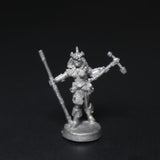 Female Cleric with Staff, 11-002, Ral Partha
