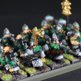 Dwarfs, Painted Thunderer Unit x16, Warhammer Fantasy