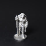 Female Cleric with Fighting Staff, C1014B, Metal Magic