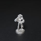 Female Bard with Harp, 11-013, Ral Partha, AD&D
