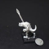 Lizardmen, Saurus Warrior w. Spear, Metal, Games Workshop
