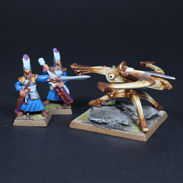 High Elves, Repeater Bolt Thrower, Painted, Warhammer