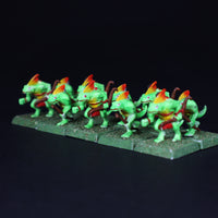 Lizardmen, Painted Skink Archers, Warhammer Fantasy