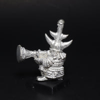 Chaos Dwarfs, Warrior w/ Blunderbuss, Metal