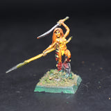 Female Beastmaster II with Sword & Spear (Vrina), RP-342, Ral Partha