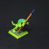 Lizardmen, Saurus Warrior w. Spear, Metal, Games Workshop