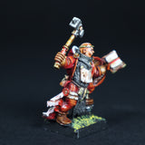 Empire, Painted Warrior Priest w/ Hand Weapon and Shield