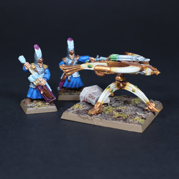 High Elves, Repeater Bolt Thrower, Painted, Warhammer