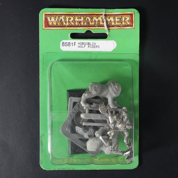 Chaos Dwarfs, Hobgoblin Wolf Rider Blister