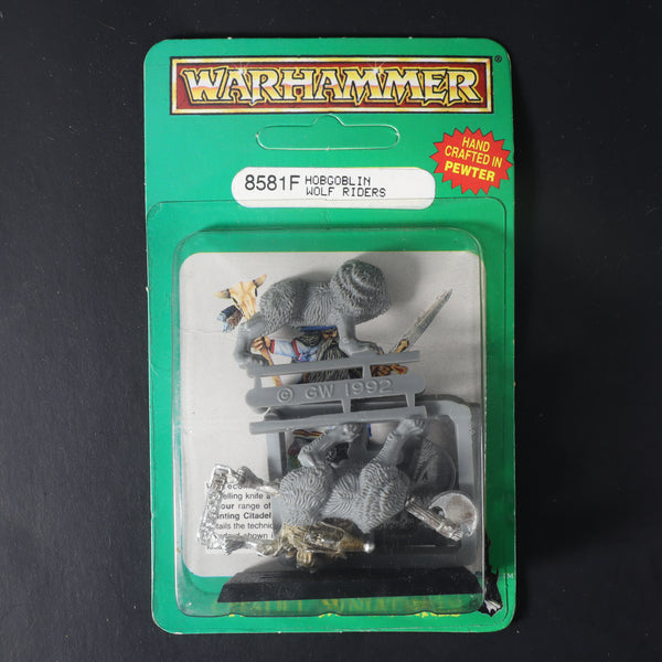 Chaos Dwarfs, Hobgoblin Wolf Rider Blister