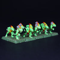 Lizardmen, Painted Skink Archers, Warhammer Fantasy