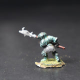 Dwarf with Halberd, C1008K, Metal Magic