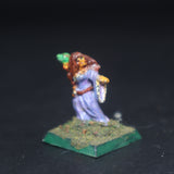 Female Wizard, Sorcerer, 25mm/28mm, Unknown Manufacturer