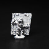 Goblin, Orc with Large Shield, 25mm, Unknown Manufacturer