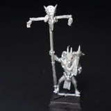 Chaos, Beastmen Standard Bearer, Command, Metal, Games Workshop